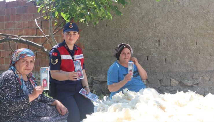 Yozgat’ta Jandarmadan Kadınlara KADES Bilgilendirmesi