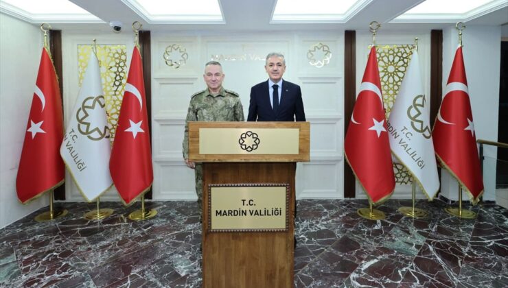 2. Ordu Komutanı’ndan Mardin Valisi’ne ziyaret