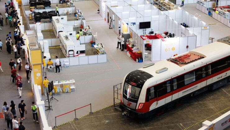 48. Dünya Beceri Yarışması Shanghai’da ulaşım sistemleri bakımıyla sürüyor