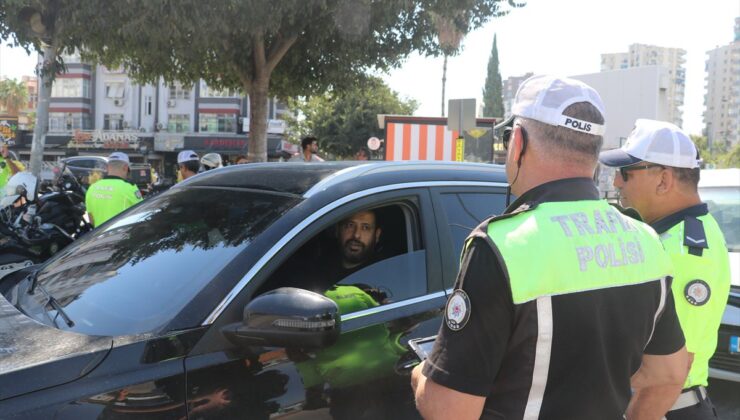 Adana’da dron destekli trafik denetimi yapıldı
