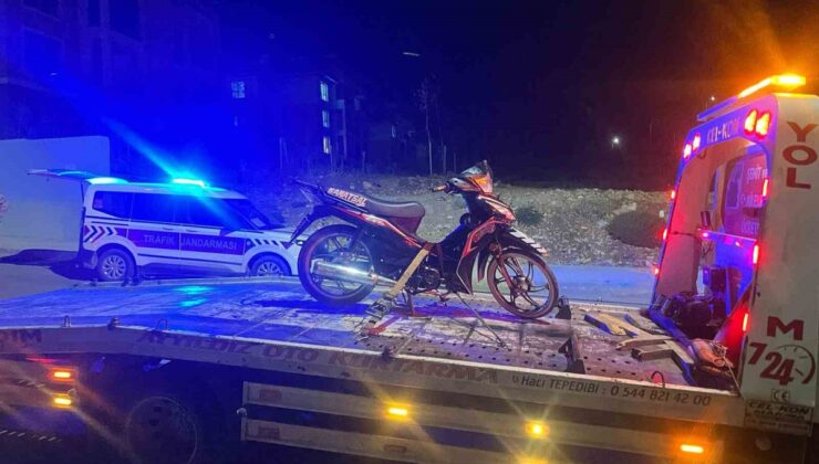 Adıyaman Gölbaşı’nda abartı egzoz denetiminde sürücüye 16 bin lira ceza kesildi