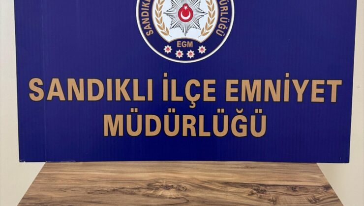 Afyonkarahisar’da uyuşturucu operasyonunda bir şüpheli tutuklandı