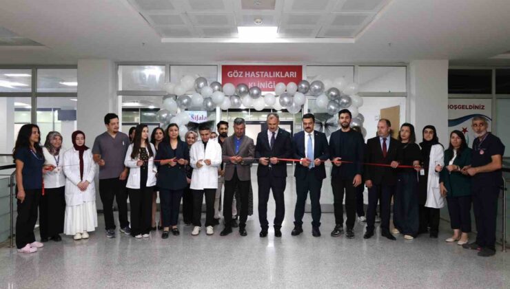 Ağrı Valisi Bozkurt, hidroterapi havuzlarını inceledi, göz kliniği açılışına katıldı