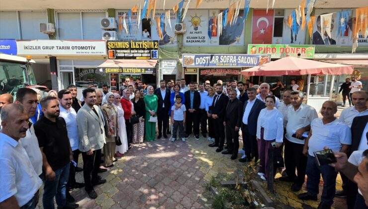 AK Parti Diyarbakır’da Silvan’da Temaslarda Bulundu