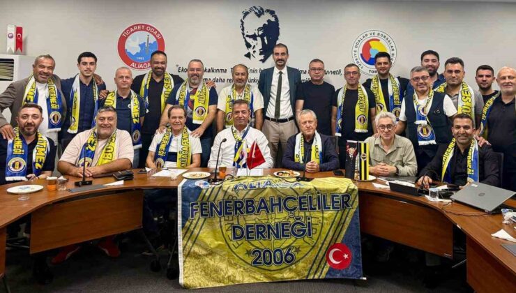 Aliağa Fenerbahçeliler Derneği başkanlığına Hamit Erdem tek listeyle yeniden seçildi