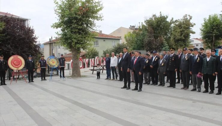 Amasya Göynücek’te 19 Eylül Gaziler Günü için tören düzenlendi