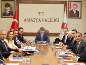 Amasya’da Gümüşhacıköy OSB kuruluş protokolü Vali Bakan’ın katılımıyla imzalandı
