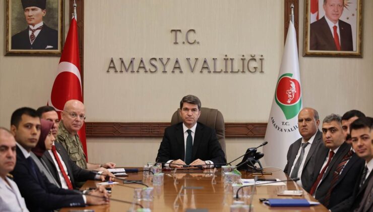 Amasya’da Güvenlik ve Asayiş Toplantısı