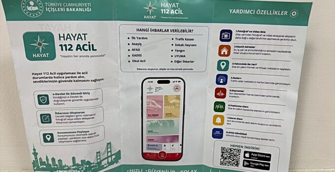 Anamur ilçesinde muhtarlara 112 Acil Çağrı Merkezi hakkında bilgi verildi