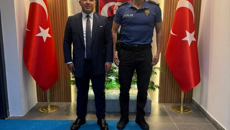 Anamur’da yeni Emniyet Müdürü’nden Başsavcı’ya nezaket ziyareti