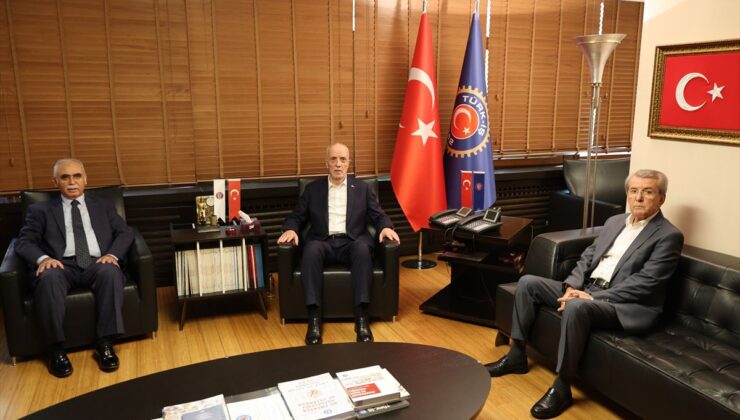 Anayasa Mahkemesi Başkanı Özkaya’dan TÜRK-İŞ’e ziyaret