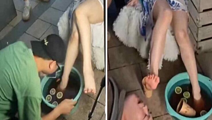 ‘Ayak suyunu’ içmek için kuyruğa girdiler! Bardağı 364 liradan kapış kapış gitti