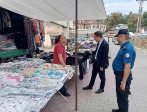 Aydıntepe Kaymakamı Yıldırım, Ahilik Haftası’nda esnafı ziyaret etti
