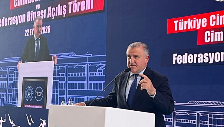 Bakan Bak, Ankara Etimesgut’ta cimnastik salonu ve federasyon binasını açtı