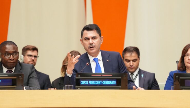 Bakan Kurum, New York’ta BM’de COP31 Eylem Gündemi’nde 10 başlıkta öncelikleri açıkladı