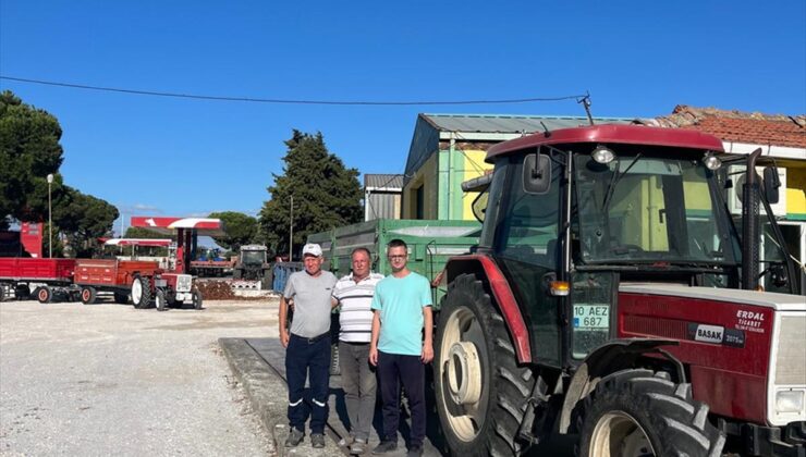 Balıkesir Manyas’ta Yağlı Tohumlar Koop. bugüne dek 1600 ton civarında ayçiçeği aldı