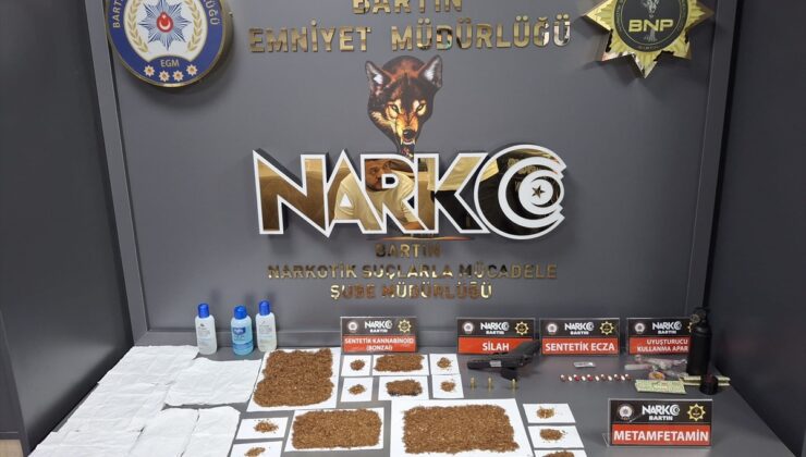 Bartın merkezli 3 ilde düzenlenen operasyonlarda 26 zanlı yakalandı