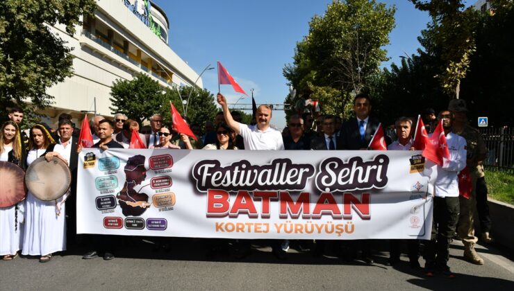 Batman’da festivaller kortejle tanıtıldı, geçen yıl 1 milyon 620 bin kişi geldi