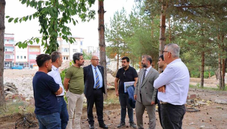 Bayburt’ta Ağız ve Diş Sağlığı Merkezi alan incelemesine İl Sağlık Müdürü katıldı