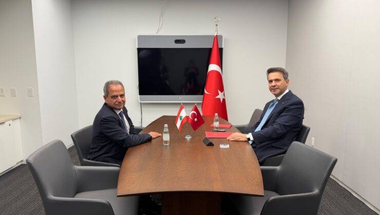 Bayraktar, Lübnanlı bakanla elektrik ve hidrokarbon alanındaki iş birliğini görüştü