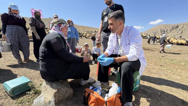 Berivanlar için sağlık hizmetini yaylaya taşıdılar