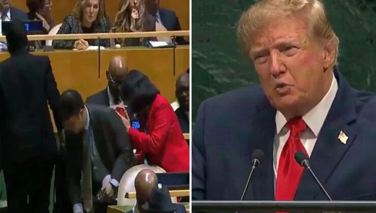 BM Genel Kurulu’nda konuşan Trump’a soğuk duş: Küba heyeti salonu terk etti