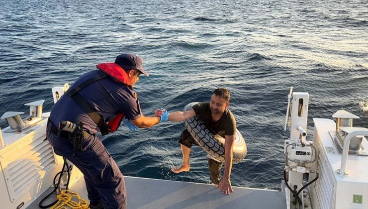 Bodrum’da Yüzerken Yakalanan Kaçak Göçmen