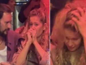 Burcu Biricik önce gözyaşlarına hakim olamadı, ardından dans etti