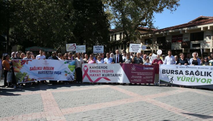 Bursa’da Halk Sağlığı Haftası Yürüyüşle Başladı