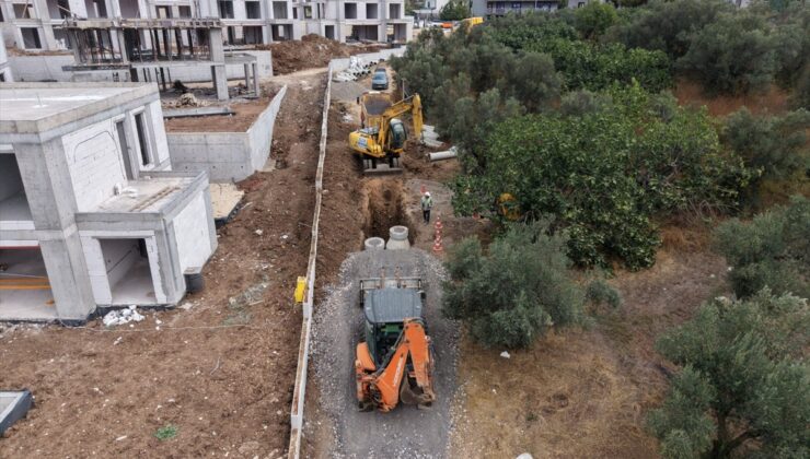 BUSKİ, Mudanya’da 1,6 km kanalizasyon ve 1,7 km yağmur suyu hatlarını bitirdi
