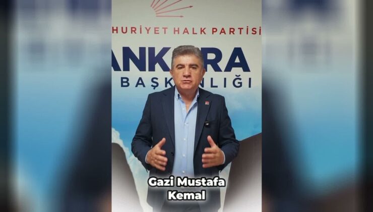 CHP Ankara İl Başkanı Fahri Yıldırım: “Genel Başkanımızın önderliğinde 9 Eylül sabahı saat 09.30’da Aslanlı Yol’da buluşuyoruz”