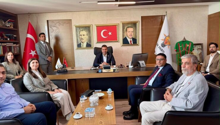 CHP Diyarbakır İl Başkanlığı’ndan AK Parti’ye ziyaret