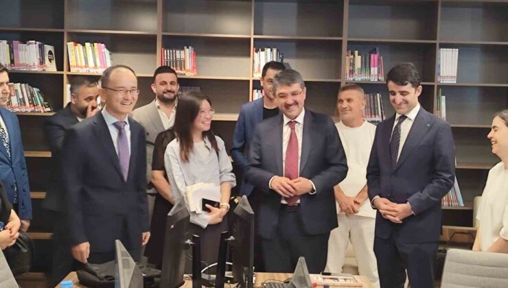 Çin Büyükelçisi Jiang Xuebin, Batman’da gıda, turizm ve eğitimde iş birliğini görüştü