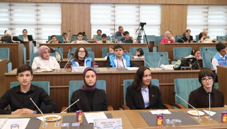 COP31 Karadeniz İklim Zirvesi’nde çocuk temsilciler Ordu’da toplandı