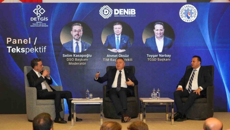 Denizli’de tekstil temsilcileri sipariş kaybı ve maliyetleri masaya yatırdı