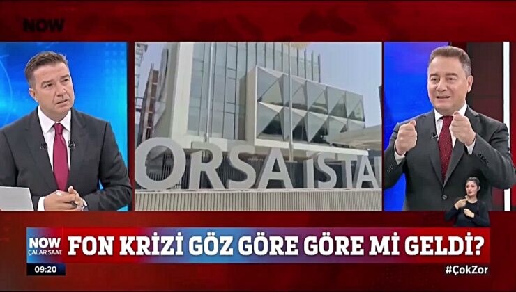 DEVA lideri Babacan, fon değeri şişirmenin piyasa dolandırıcılığı olduğunu söyledi