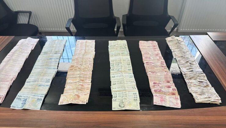 Dilencinin üzerinden 60 bin lira çıktı