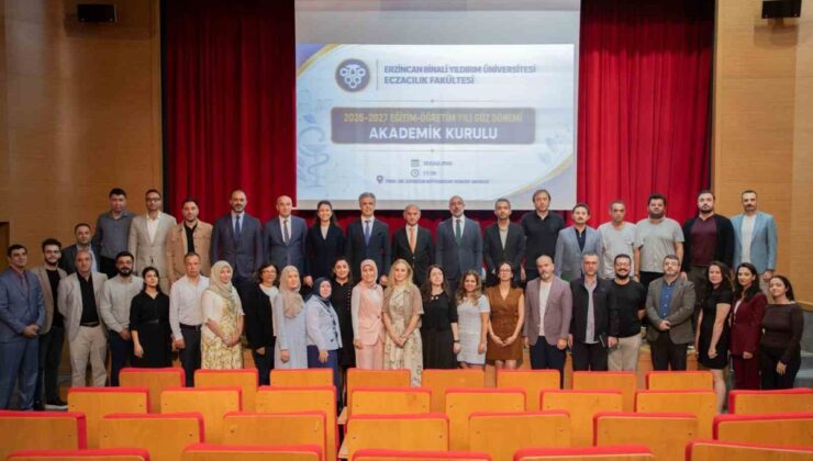 EBYÜ Eczacılık Fakültesinde güz dönemi akademik kurul toplantısı yapıldı