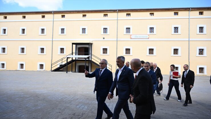 Edirne Valisi Sezer, öğrencilere açılacak eski Tekel binalarını inceledi