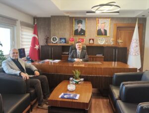 Eğitim-Bir-Sen Giresun İl Temsilcisi Sarı, İl Milli Eğitim Müdürü Tokgöz’ü ziyaret etti
