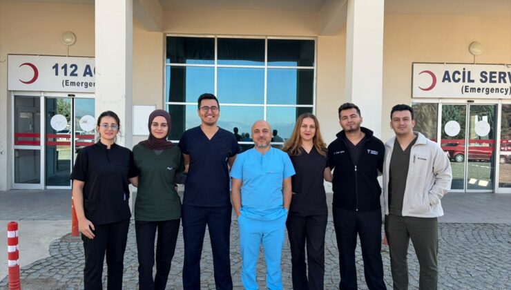 Elmalı Devlet Hastanesi’nde 11 yeni hekim acil serviste göreve başladı