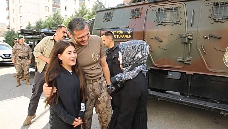 Emniyet Müdürü, şehit çocuğunu okuldan özel harekat aracıyla alıp evine bıraktı