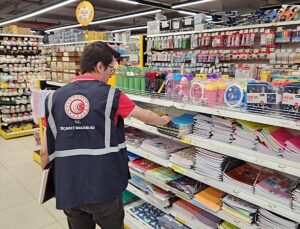 Eskişehir’de Ticaret İl Müdürlüğü ekipleri fiyat ve etiket denetimi yaptı