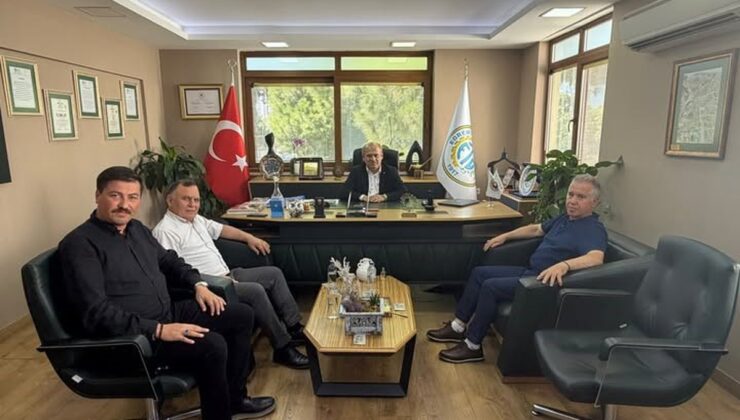 ETO eski başkanı Mehmet Ertaş, 21 Eylül 2026’da Edremit Ticaret Odası’nı ziyaret etti