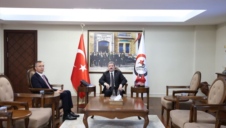 Faruk Aydın, Samsun Emniyet Müdürlüğünde törenle görevine başladı
