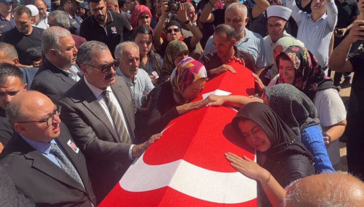Girne açıklarındaki gemi kazasında hayatını kaybeden uzman çavuş toprağa verildi