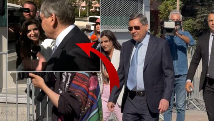 Gökçek’e adliye girişinde Arınç soruldu, verdiği tepki çok konuşulur