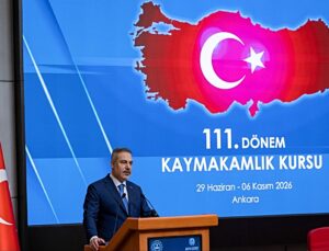 Hakan Fidan, 111. Dönem Kaymakam Adaylarıyla bir araya geldi