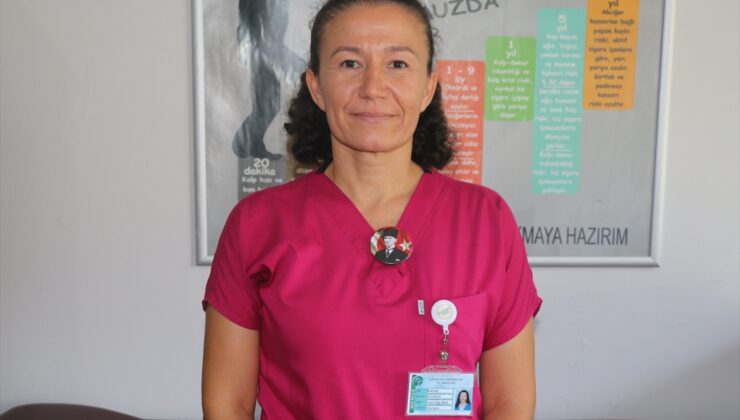 Hemşire Rüzkar 20 yıllık, işçi Yanar 25 yıllık sigara bağımlılığını bıraktı