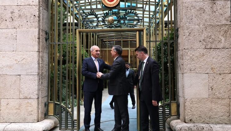 İçişleri Bakanı Çiftçi, TBMM’de Kurtulmuş ve Adan ile değerlendirmelerde bulundu